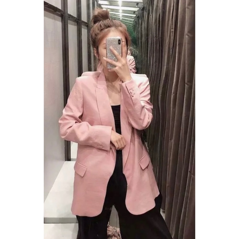 ZARA Oversized Lapel Collar Blazer